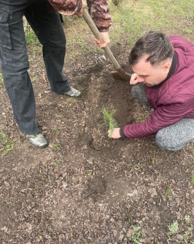 12.04.2025 г. Акция древонасаждения Сад Памяти
