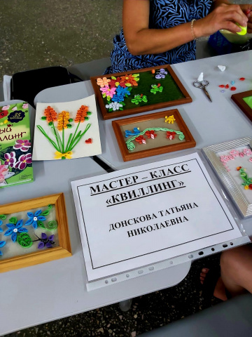 08.07.2025 г Участие в районном фестивале мастер - классов Лето, солнце и фантазия