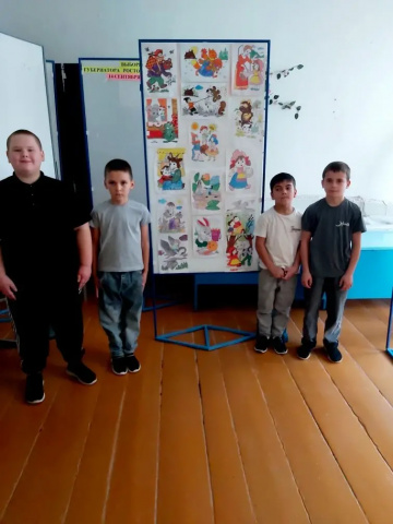 05.01.2026 г выставка детских рисунков "В мире сказок"